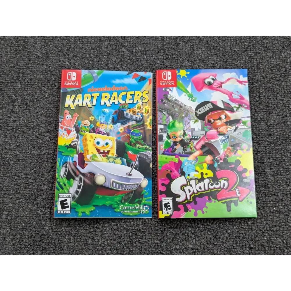 Authentic Nintendo GameCube DS Switch Game Manuals Cover Case Artwork Insert Lot
